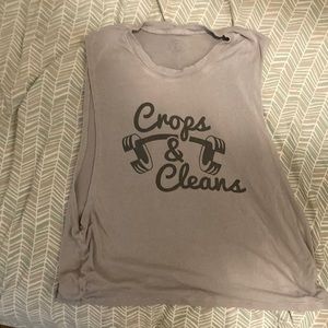 Fitness crop top